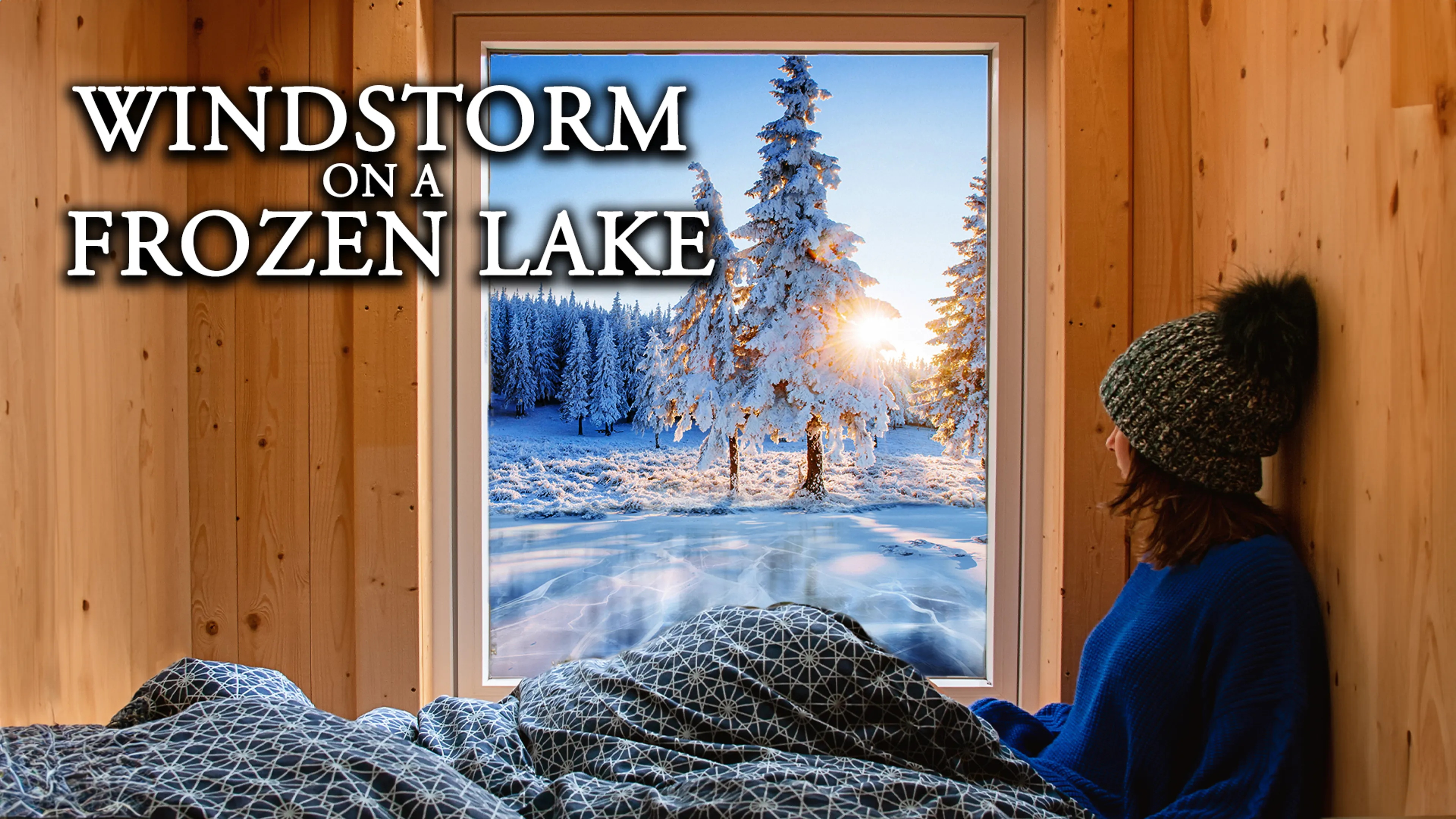 Windstorm on a Frozen Lake poster